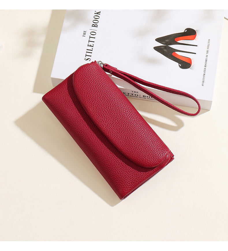 Luxury Large Capacity Womens Wallet | Premium Zip Clutch Card Holder