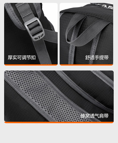 14-Inch Ultra-Light Foldable Travel Backpack  Lightweight Outdoor Daypack