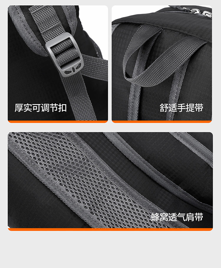 14-Inch Ultra-Light Foldable Travel Backpack  Lightweight Outdoor Daypack