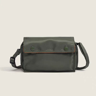 Japanese Classic Tanker Crossbody Bag | Lightweight Nylon Shoulder Bag