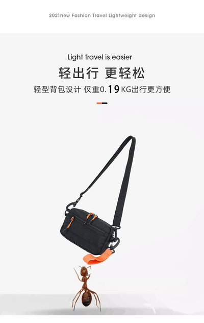 Unisex Mini Crossbody Sling Bag | Lightweight Casual Everyday Shoulder Bag