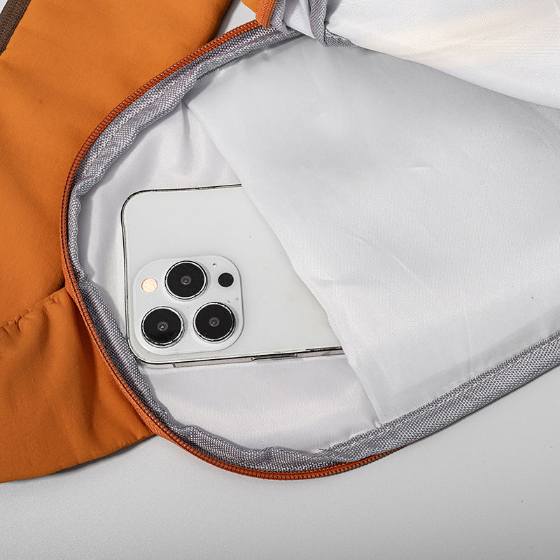 Lightweight Outdoor Chest Bag | Contrast Color Crossbody Sling Bag