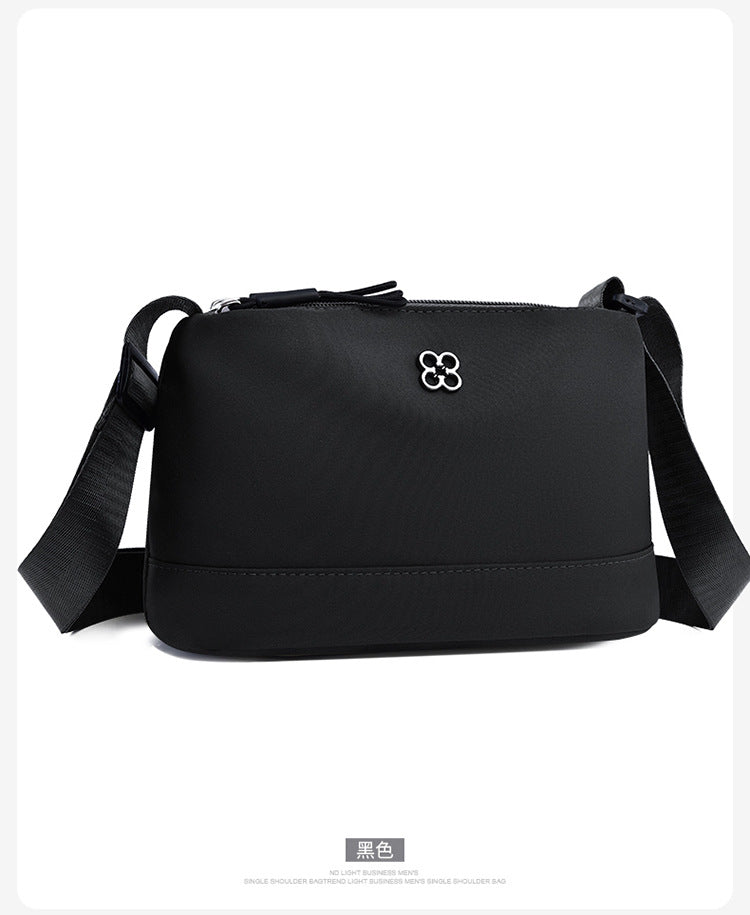 Lightweight Nylon Crossbody Bag for Women  Minimalist Everyday Shoulder Bag