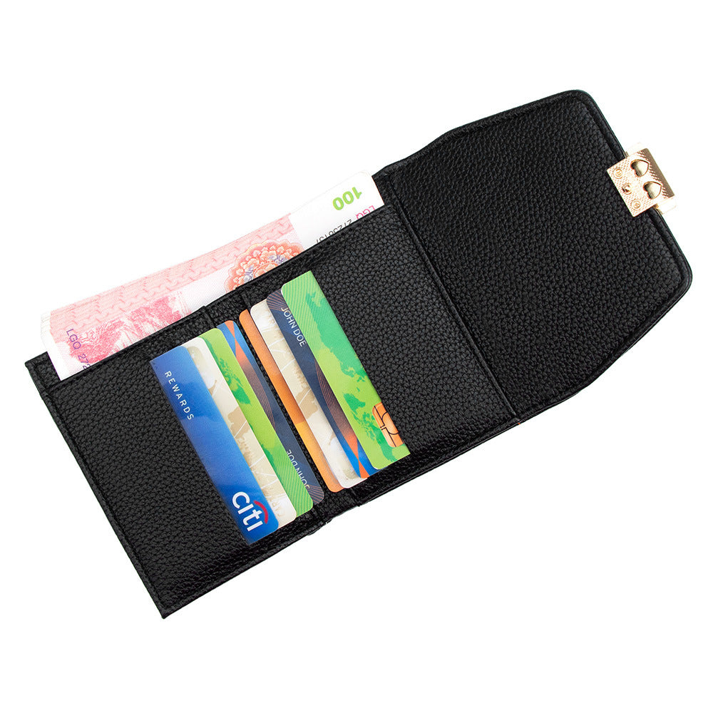 Korean Style Folding Student Fashion Clutch Purse
