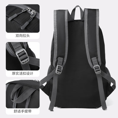 14-Inch Ultra-Light Foldable Travel Backpack  Lightweight Outdoor Daypack