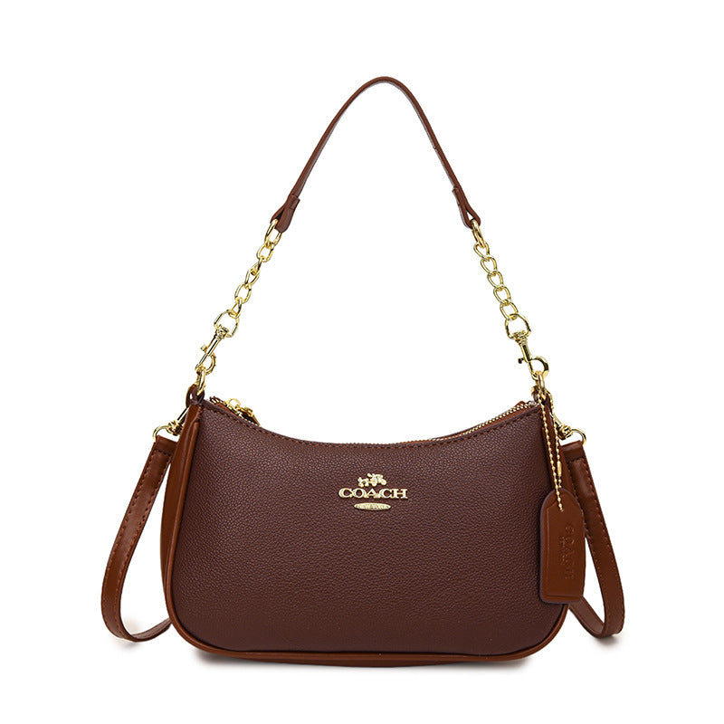 Luxury Womens Chain Shoulder Bag | Premium Underarm Crossbody Handbag