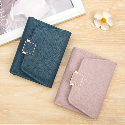 Korean Style Folding Student Fashion Clutch Purse