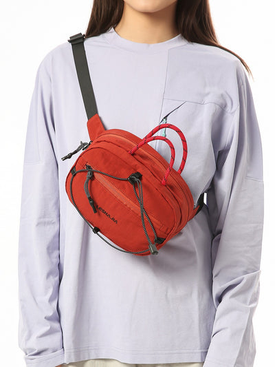 Unisex Casual Crossbody Waist Bag | Lightweight Nylon Chest & Shoulder Bag