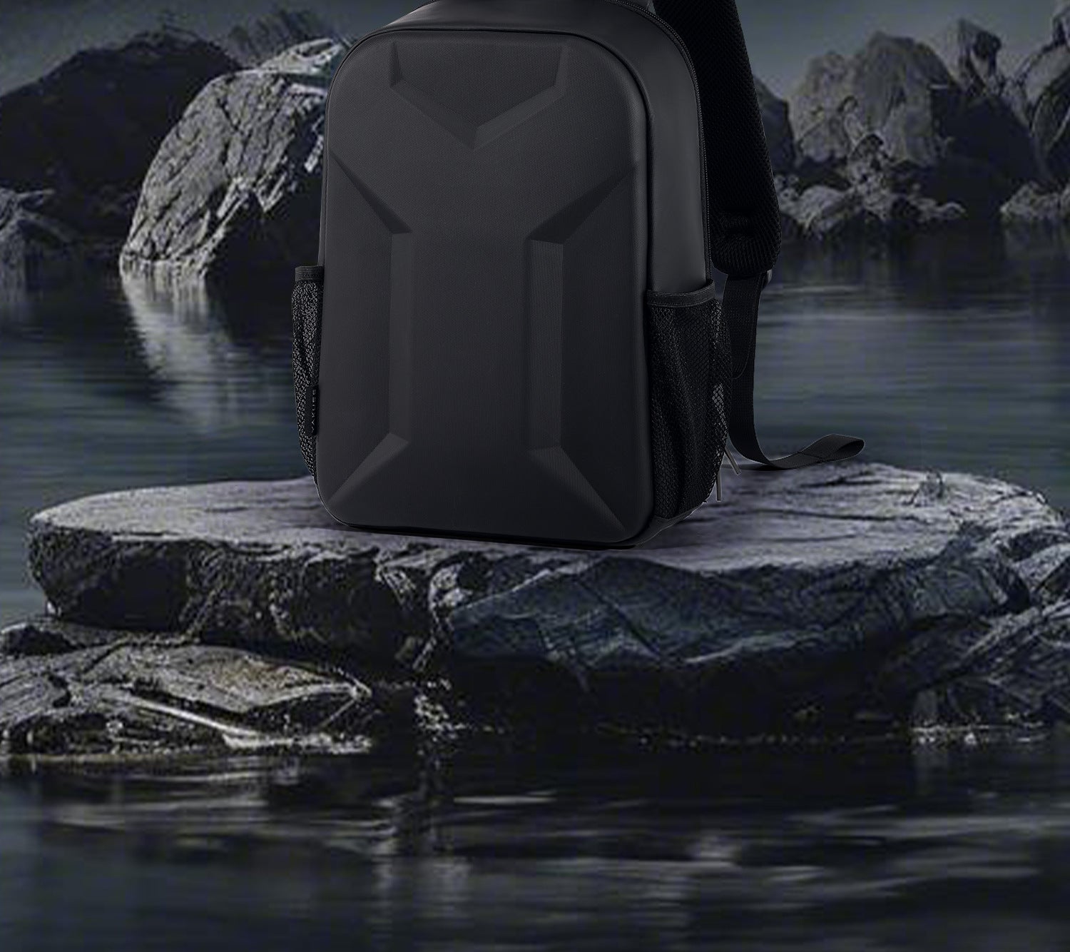 Waterproof EVA Hard Shell Laptop Backpack | Premium Anti-Theft Business Travel Backpack
