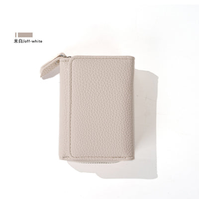 Multi-function High Quality Zipper Short Wallet for Women