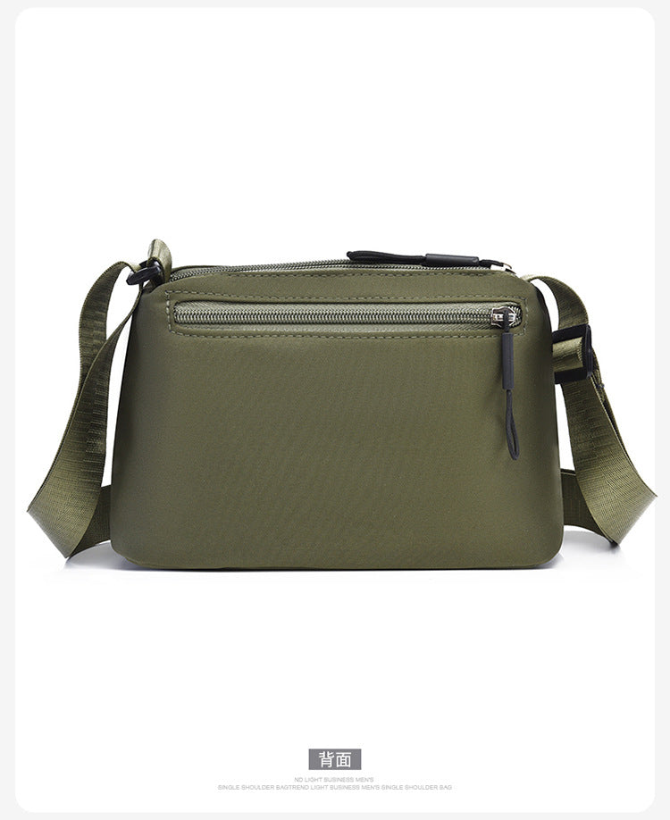 Lightweight Nylon Crossbody Bag for Women  Minimalist Everyday Shoulder Bag