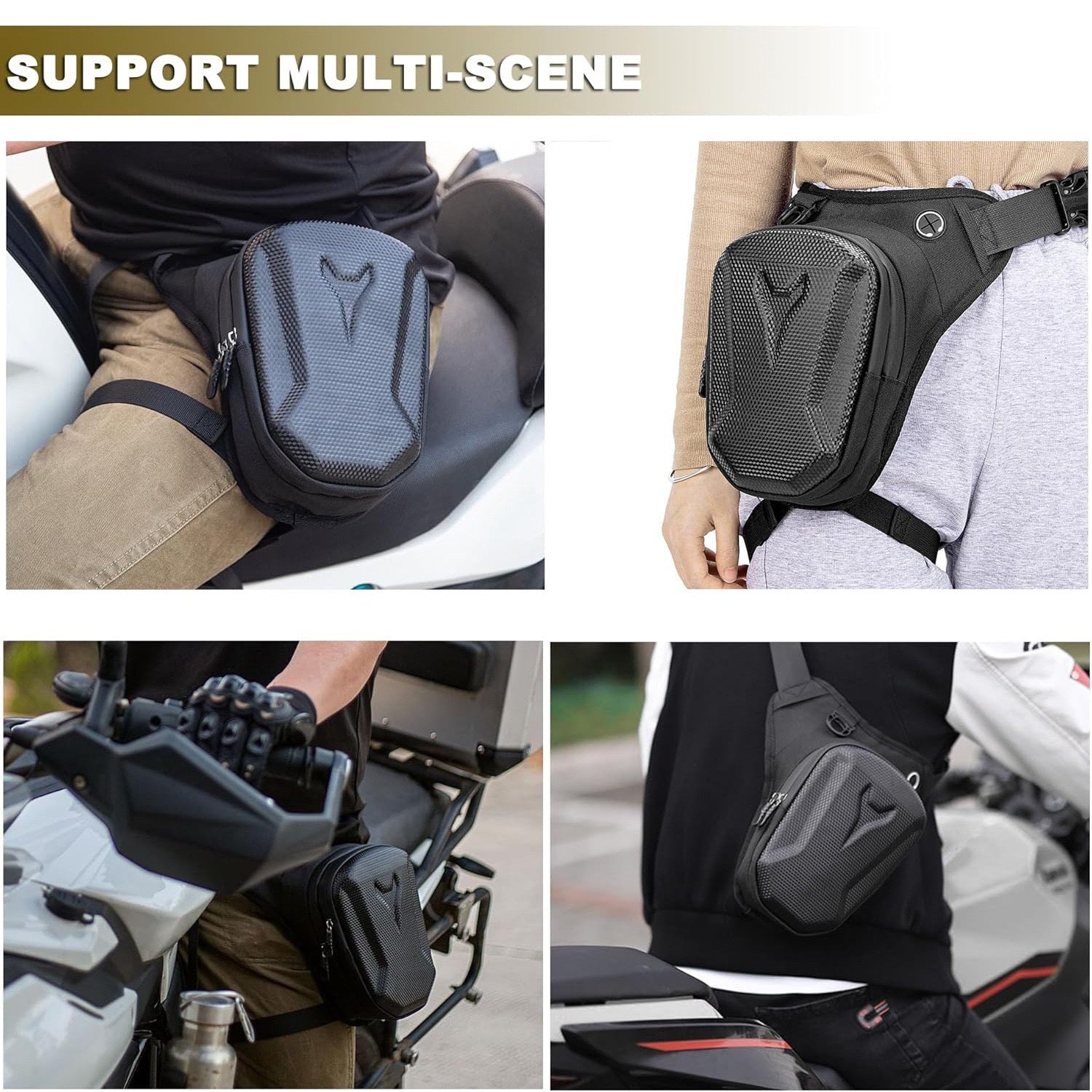 Motorcycle Tactical Leg Bag | Waterproof Cycling Waist & Thigh Bag