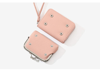 Premium Multi-Card RFID Zip Wallet for Women | Compact Coin Purse & Card Holder
