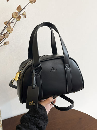 Luxury Womens Boston Handbag | Premium Retro Shoulder & Crossbody Pillow Bag