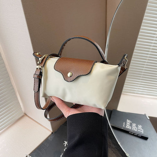 French Style High End Shoulder Crossbody dumpling Bag