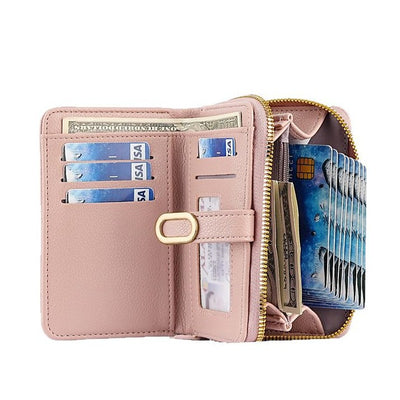 Multi Functional High End Buckle Wallet for Women