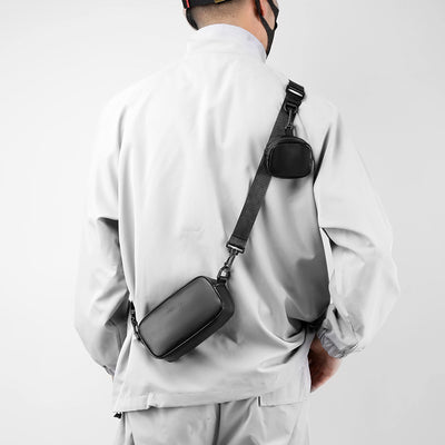 Mens Urban Crossbody Shoulder Bag | Lightweight Casual Mini Sling Bag
