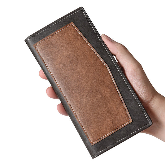 Multi-function Long and Large Capacity Men's Business Wallet