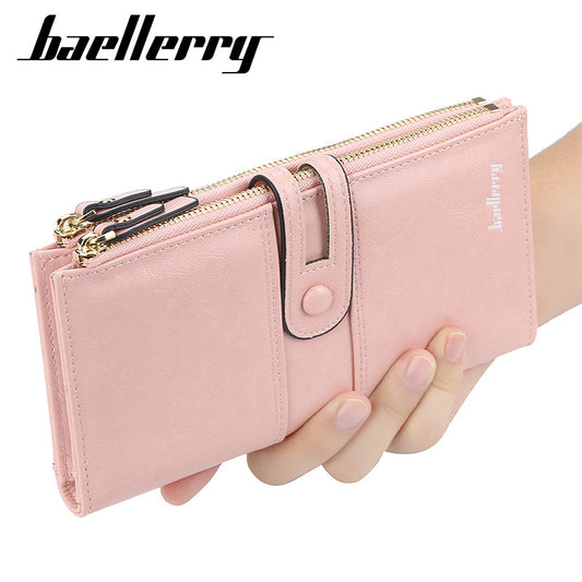 Women's Multifunctional Long Buckle Wallet