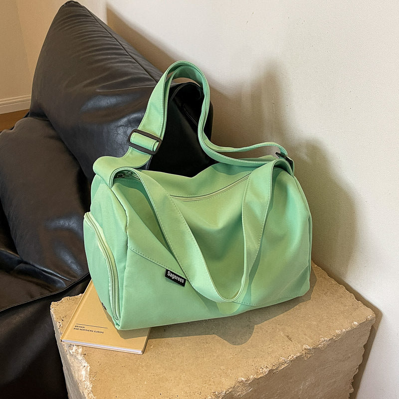 Large Capacity Lightweight Travel Duffle Bag  20-35L Foldable Shoulder & Tote Bag