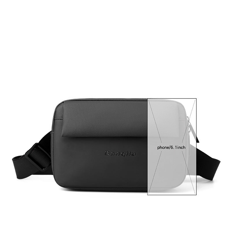 Modern Mens Crossbody Shoulder Bag | Breathable Oxford Cloth Messenger Bag