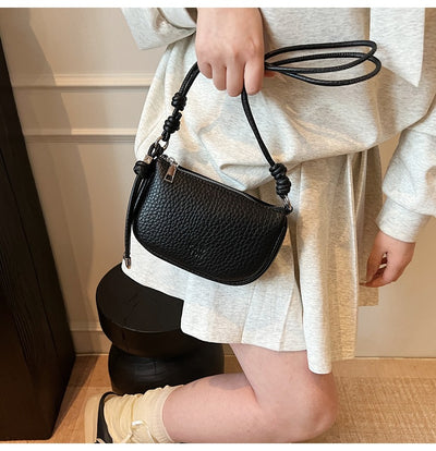 Korean Style Trendy High End Lychee Pattern Shoulder Bag