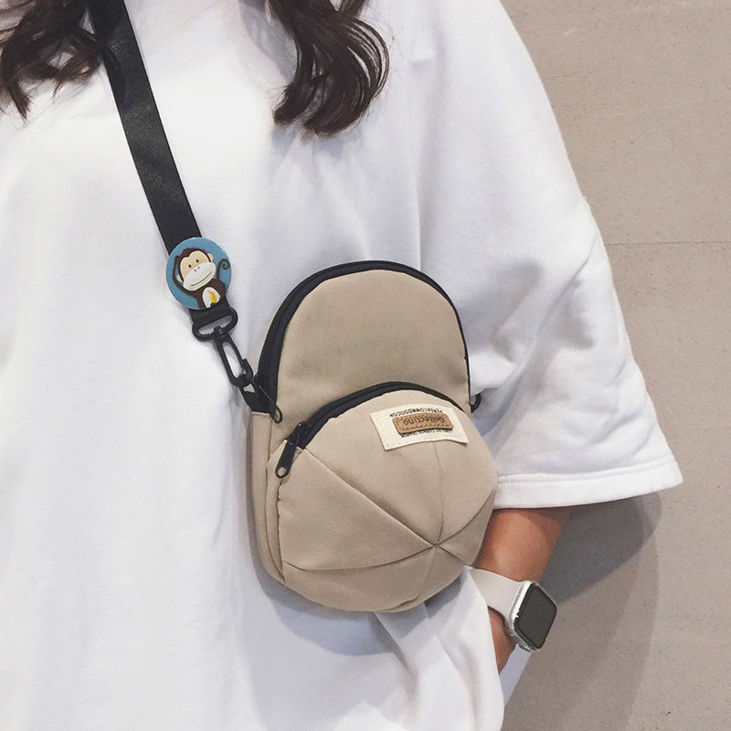 Trendy Mini Round Crossbody Bag | Lightweight Casual Everyday Shoulder Bag
