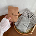 High Quality Buckle Hook Short Ladies Wallet