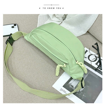 Minimalist Womens Crossbody Chest Bag | Everyday Sling Waist Bag
