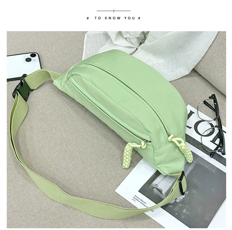 Minimalist Womens Crossbody Chest Bag | Everyday Sling Waist Bag