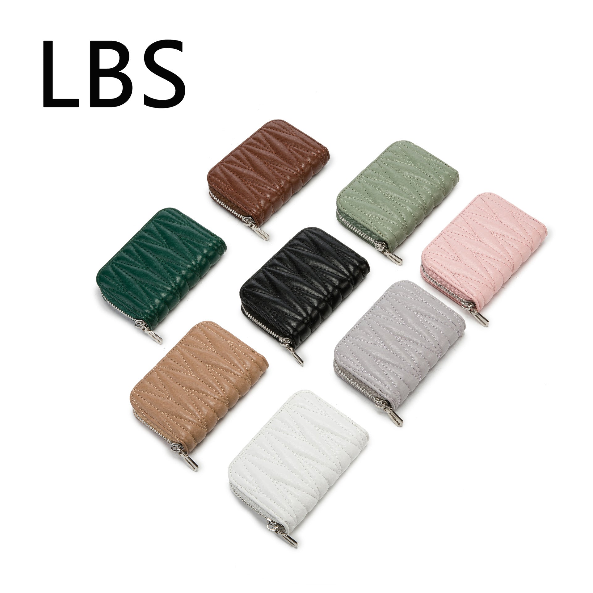 Luxury RFID Mini Zip Wallet | Cute Card Holder Coin Purse for Women