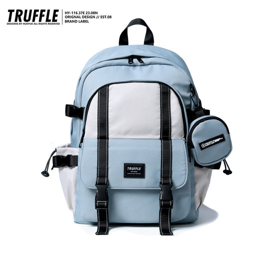 TRUFFLE Large Capacity College Backpack