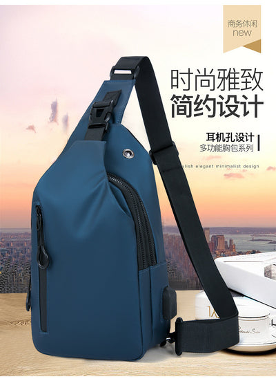 Waterproof Ultra-Light Crossbody Sling Bag | 10-Inch Travel Chest Bag