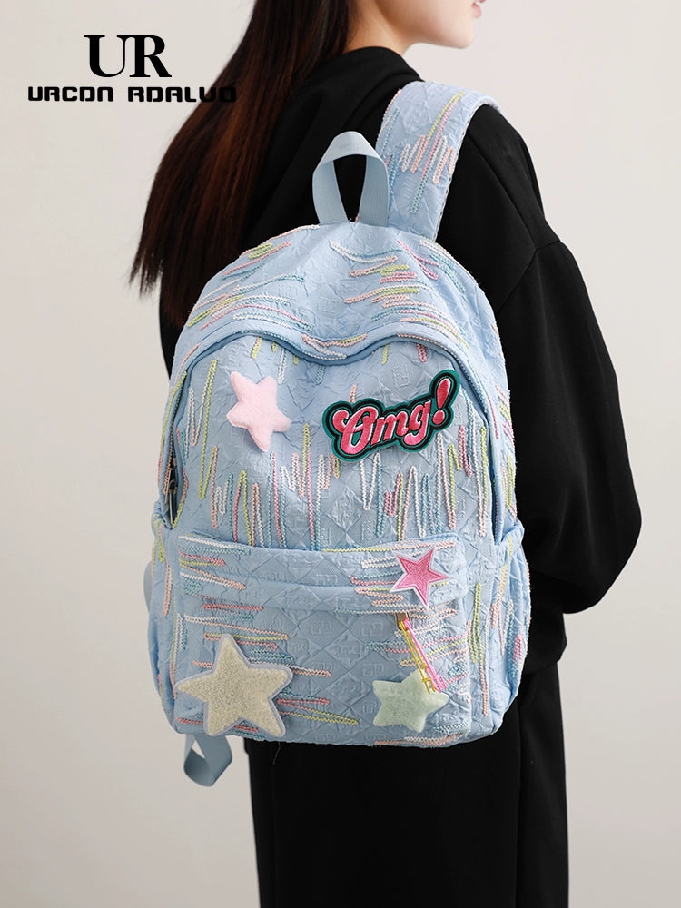 UR high-value cute girls' lightweight day backpack