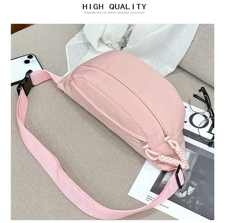 Minimalist Womens Crossbody Chest Bag | Everyday Sling Waist Bag