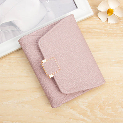 Korean Style Folding Student Fashion Clutch Purse