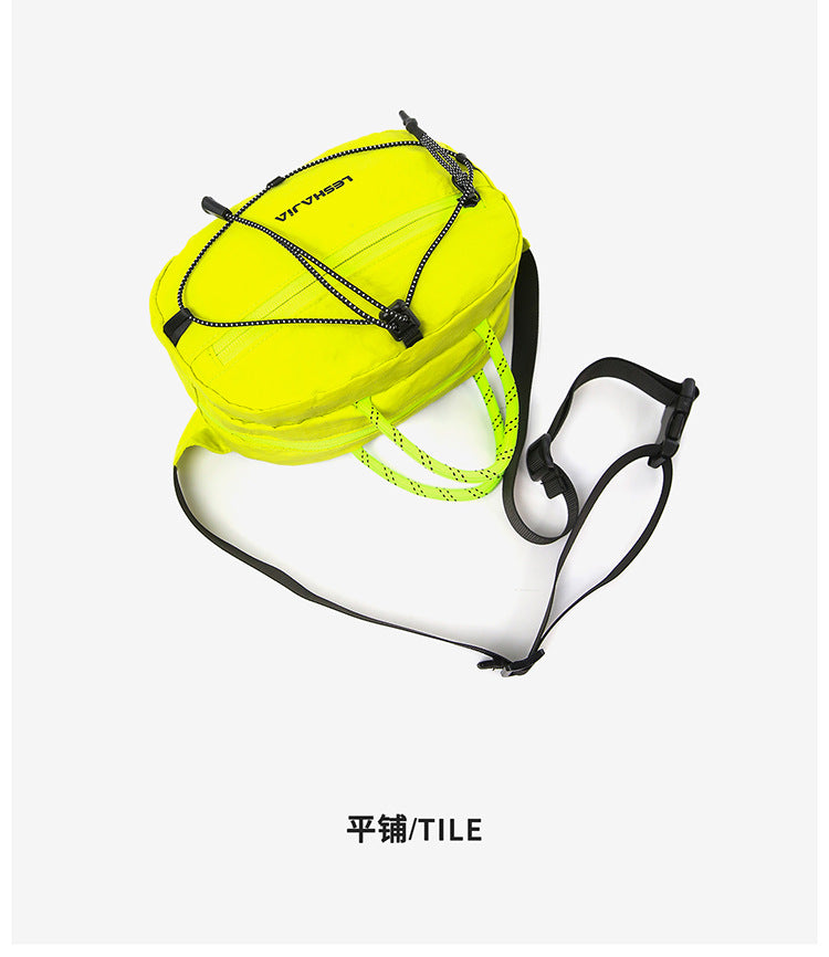 Unisex Casual Crossbody Waist Bag | Lightweight Nylon Chest & Shoulder Bag