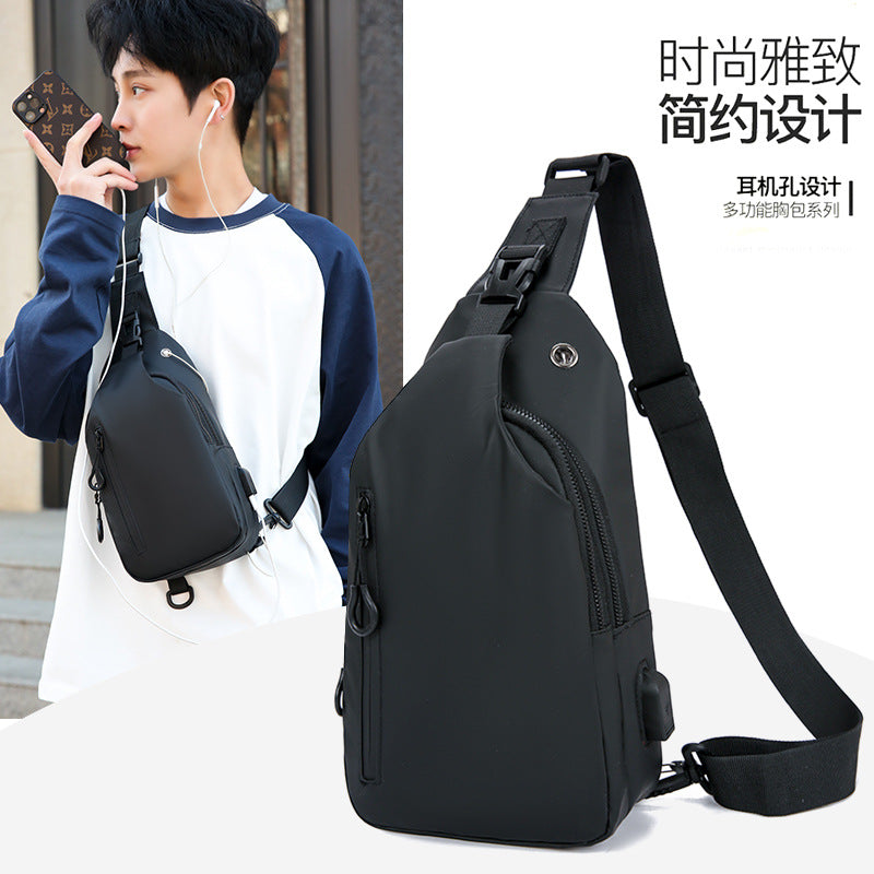 Waterproof Ultra-Light Crossbody Sling Bag | 10-Inch Travel Chest Bag
