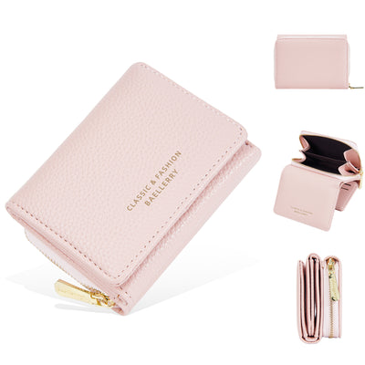 Japanese Style Tri-Fold Compact Women's Purse