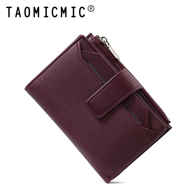 Canvas Pattern High End PU leather Women's Wallet