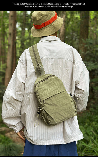 Multifunctional Convertible Backpack | Waterproof Crossbody Chest Bag