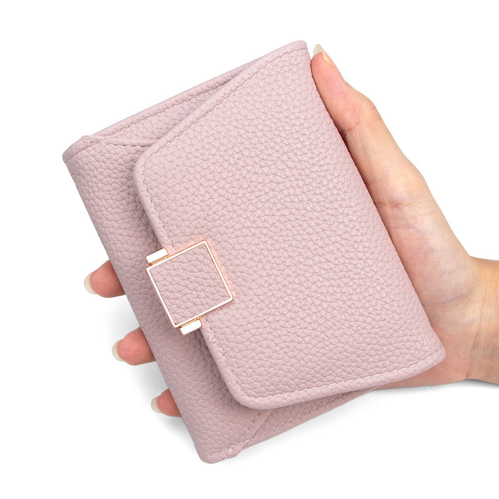 Korean Style Folding Student Fashion Clutch Purse