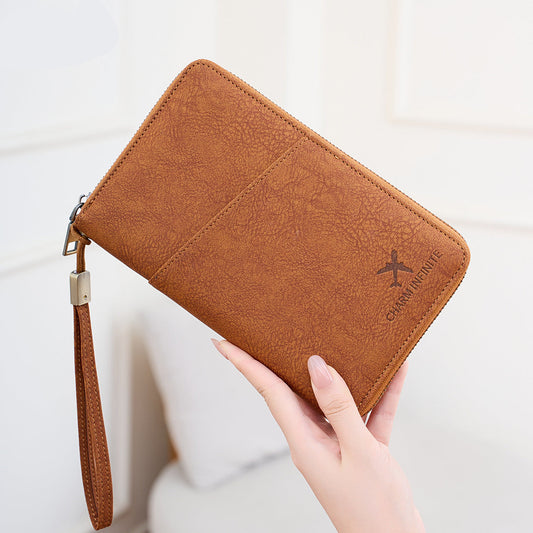 All in One High Quality Family Passport Holder Wallet