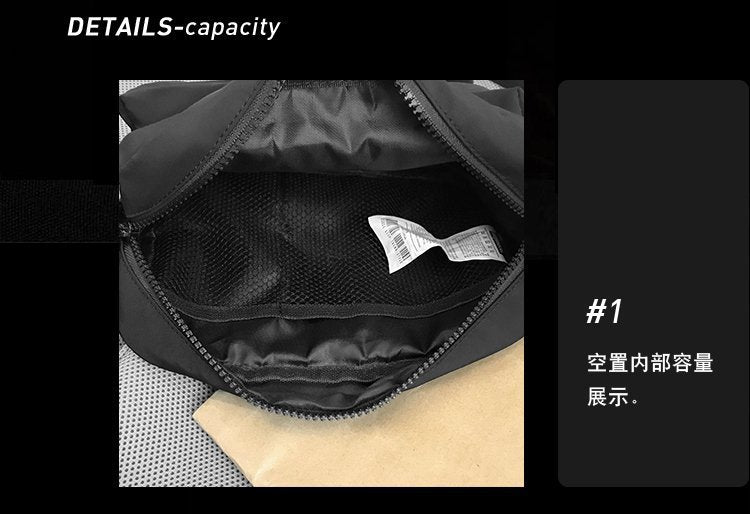 Japanese Style Lightweight Crossbody Shoulder Bag | Unisex Casual Travel Messenger Bag