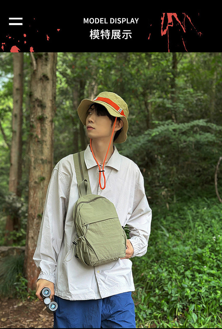 Multifunctional Convertible Backpack | Waterproof Crossbody Chest Bag