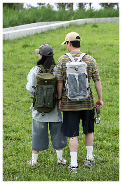 Large Capacity Waterproof Travel Backpack | Expandable Unisex Street Style Bag