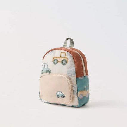 Cartoon Embroidery Cute Children's School Backpack