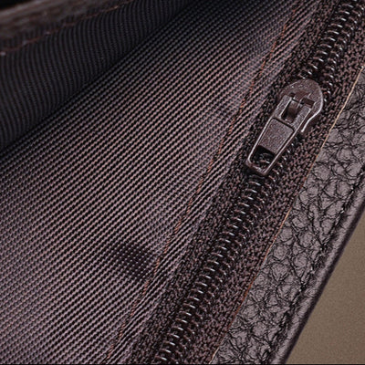 Horizontal Thin and Soft High End Men's Wallet