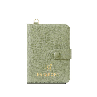 RFID Anti-Theft Passport Holder Bag | Expandable Travel Wallet with Wrist Strap