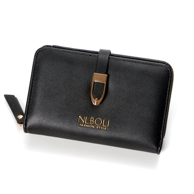 Large Capacity Daily Use High Quality Women's Zipper Wallet